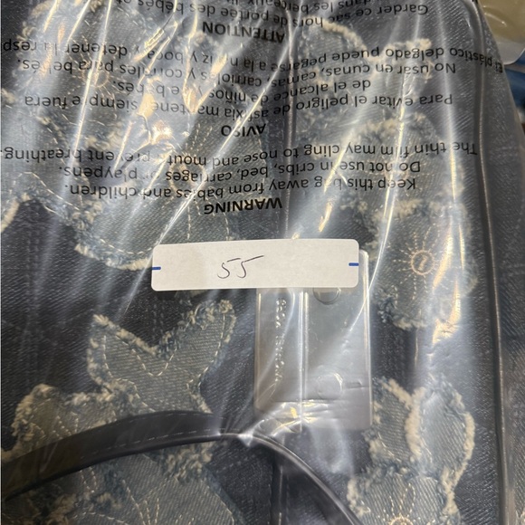 Michael Kors Sloan Chain Denim Shoulder Bag - Picture 14 of 14